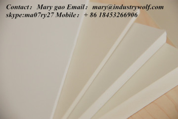 pvc celuka board for steel formwork in building construction