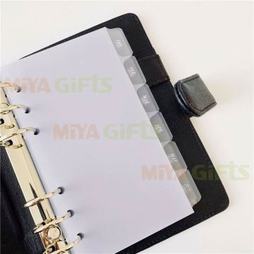 Custom Pink Top Side Tab Divider Set Manufacturer for Planners