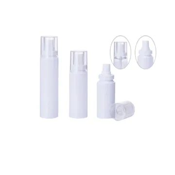 Custom Pink Plastic Cosmetic Packaging: 60ML Toner Bottles & 10g Cream Jars Set for Skin Care Products