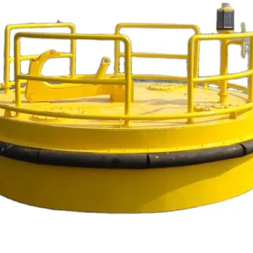 Cylindrical Marine Deep Water Offshore Steel Mooring Buoy