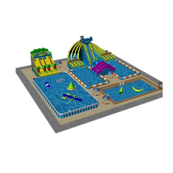 Customized Large-Scale Commercial Inflatable Aqua Park Equipment