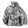 Charakteristischer Allover-Druck Pufferjacke Factory Custom