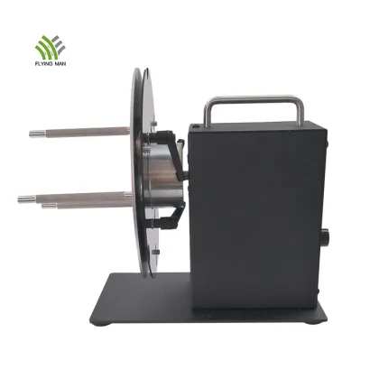 Flying Man Automatic Label Rewinder Machine