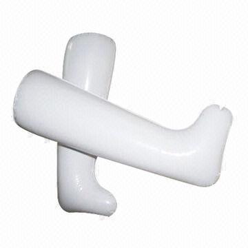Inflatable long boots shoes stand holder