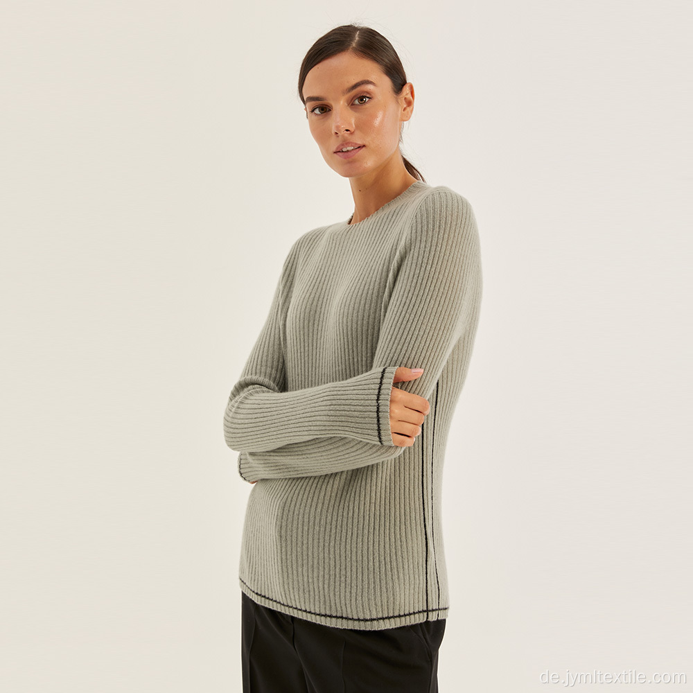 Reine Baumwoll -Strickpullover