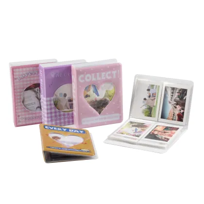 Cute Korean PVC Instax Photo Album - Kpop Photocard Holder