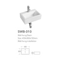 wall hung basin nz narrow no overflow