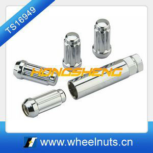 extended spline drive locking lug nuts