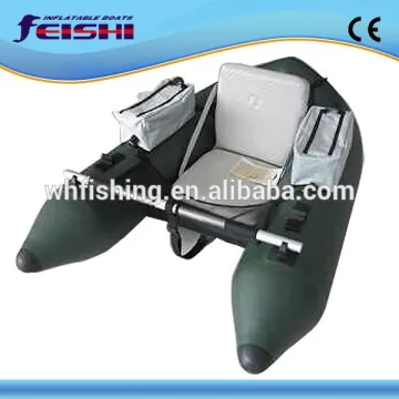Olive small fishing boat
