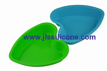 Valentine's Big Heart Silicone Baking Molds Cake Bake Tray 