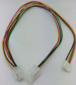 2,5 mm pitch 5 pin vrouwelijke connectorkabel