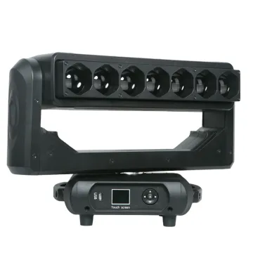 Super Bright 7PCs 40W RGBW 4-in-1 LED Zoom Pixel Bar Light for Wedding, Party, Disco