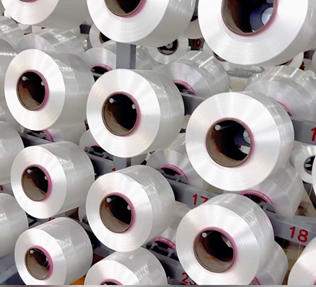 Recycled polyester filament yarn