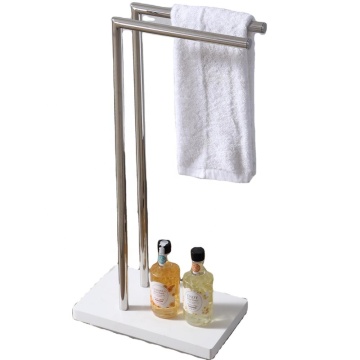 High End Solid Surface Free-Standing Bathroom Towel Rack