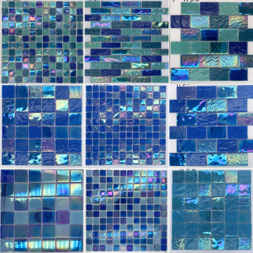 Hot Sale Swimming Pool Tiles: Factory Price Mica Surface Mosaic Tile for Floors and Walls