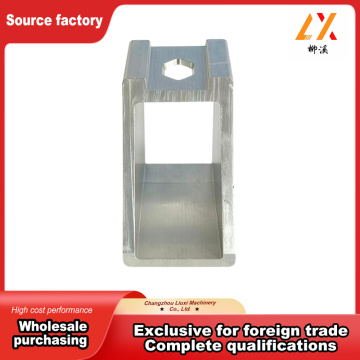 Pièce d'extrusion d'aluminium en forme de U 6061