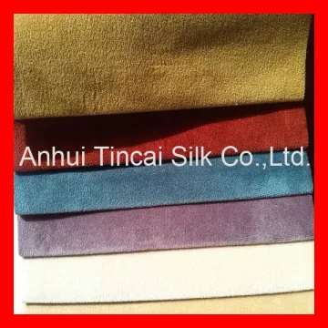 100% Polyester Knitted Micro Velour Fabric