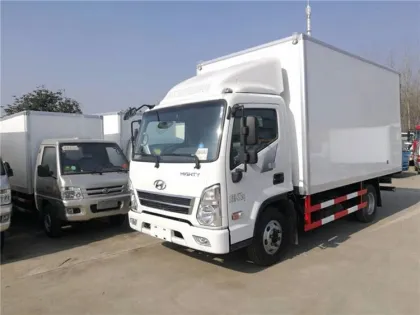 Hyundai 141Hp diesel freezer truck