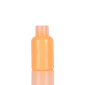 Macaron color 50 ml de mascota de plástico vacío lindo kit de viaje de jabón botella de biberón con bolsa de cremallera