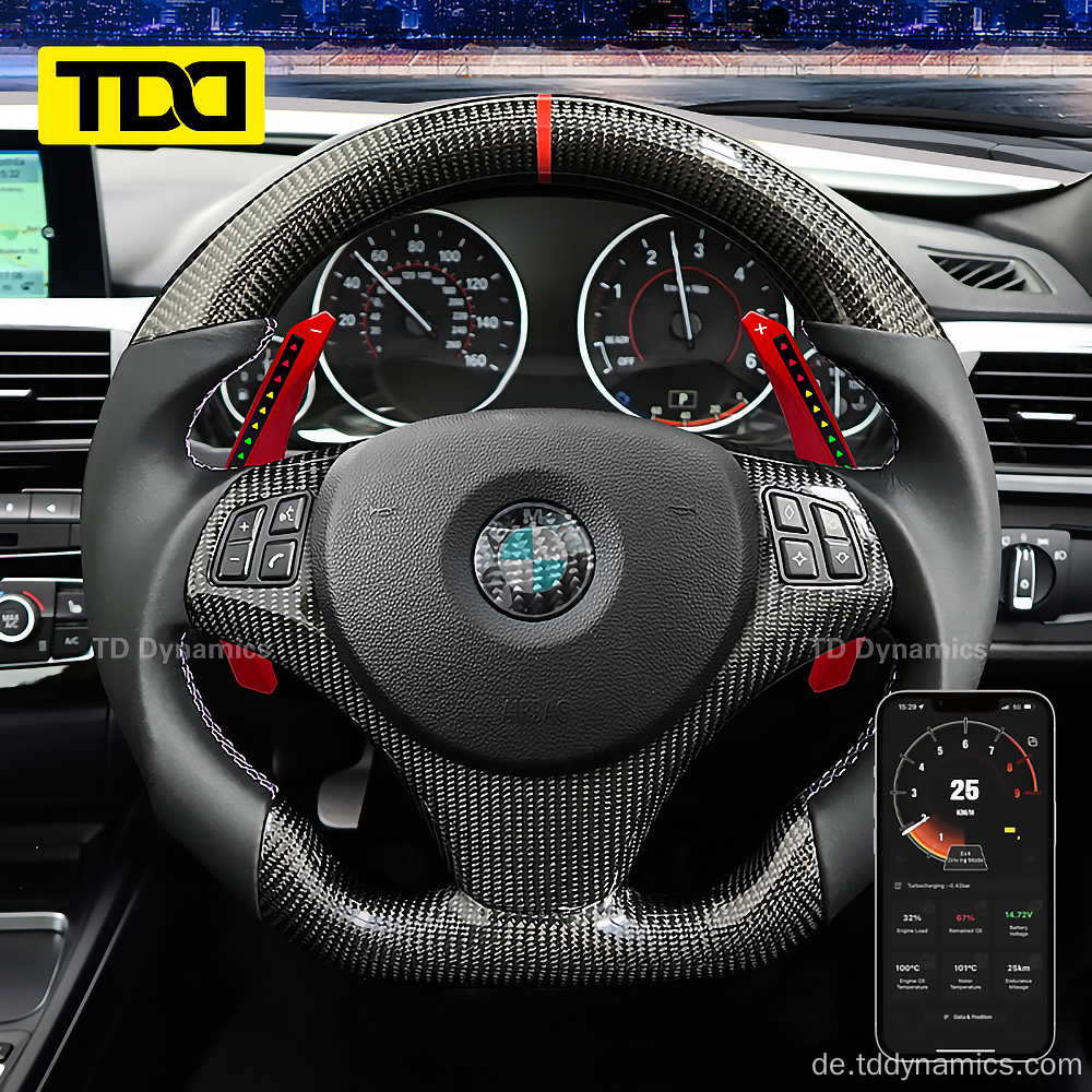 LED Paddle Shifter Extension für BMW E90