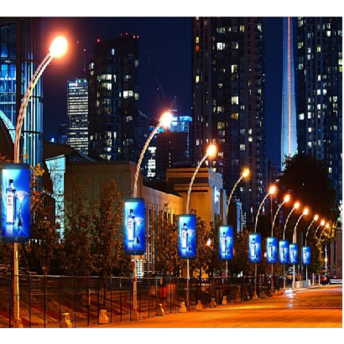P4.81 Street lamp Screen LED Display