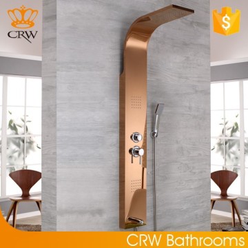 CRW YH5204A Rose-golden massage Shower panel parts fitting