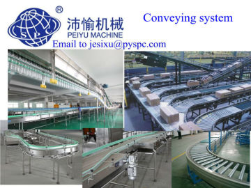 Beverage bottle conveyor for 2000- 36000bph drink water bottle filling line