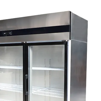 Supermarket fruit and vegetable refrigerator