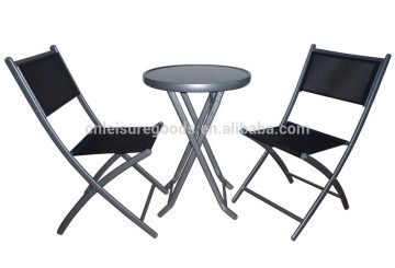 Outdoor Folding Bistro Textoline Chair bistro table chair set