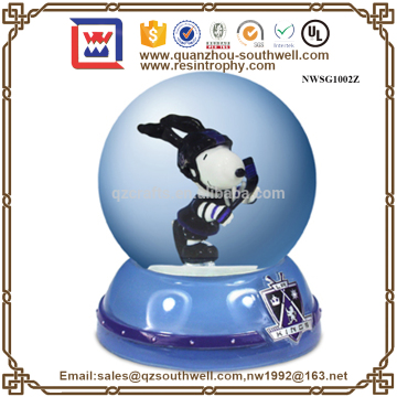 Polyresin Water Globe For Souvenirs Glass Water Globe Polyresin Glass Water Globe