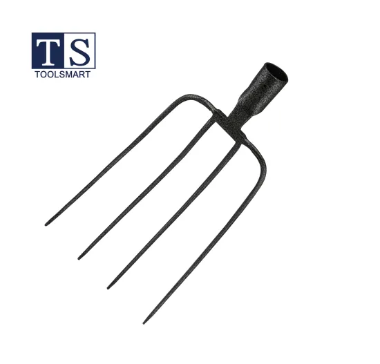 Steel Spading Fork Head for Gardening Tools