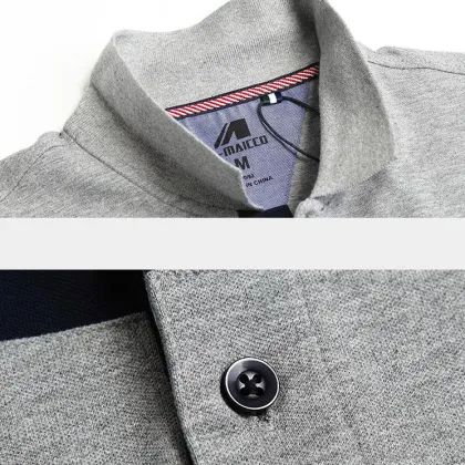 Custom Clothing 100% Organic Cotton Polo T Shirt For Men Clothing