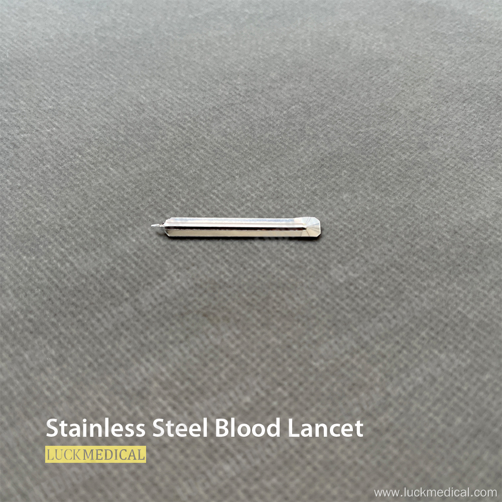 Disposable Stainless Steel Blood Lancet Kit