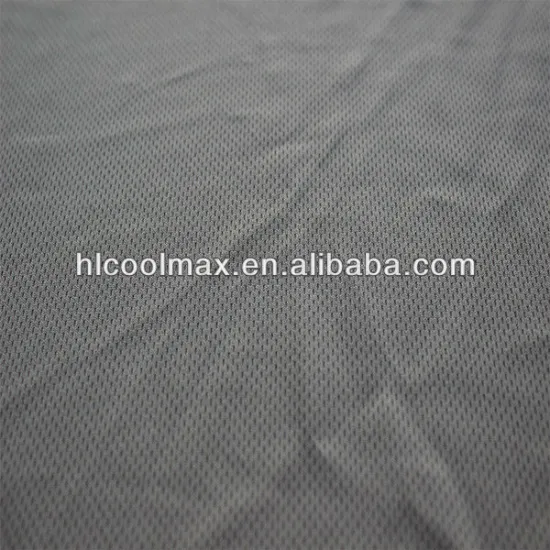 100%cooldry knit mesh fabric