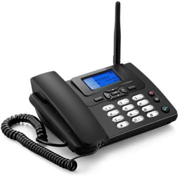 Business Office and Home Cordless Landline Telephone with FM Radio, Sim Card Slot, and GSM Compatibility: ETS-3125i