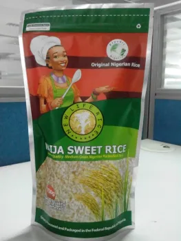 Plastic Stand Up Pouch With Zipper for Food