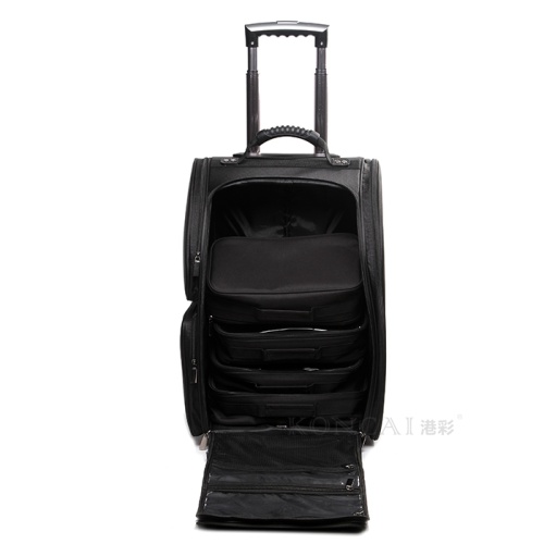 Professional Nylon Trolley Cosmetic Case