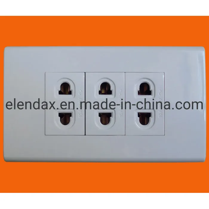 Toma de corriente eléctrica de pared de 16A y 250V