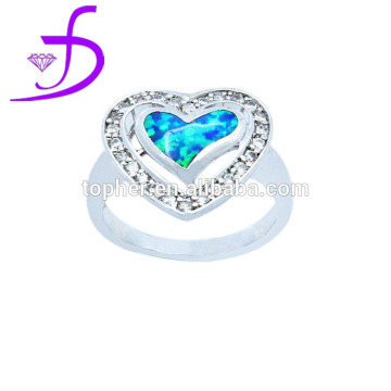 Blue fire opal jewelry blue fire opal ring