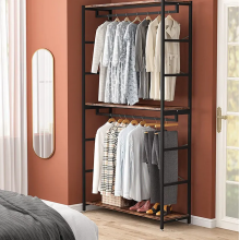 Boutique Clothing Racks Display Multipurpose Metal Coat Clothes Rack Manufactory