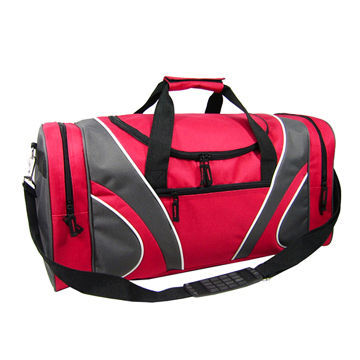 Sport bag, made of 600D polyester, different colors are available, logos can be customized