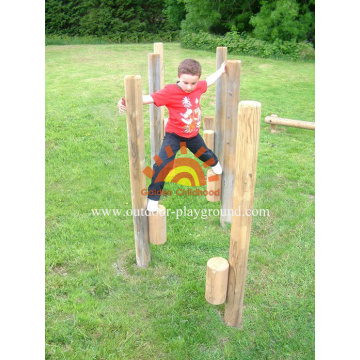 Commercial Wooden Outdoor Playground Equipment For Children