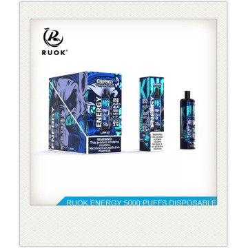 RUOK Energy 5000 Puffs Pod jetable