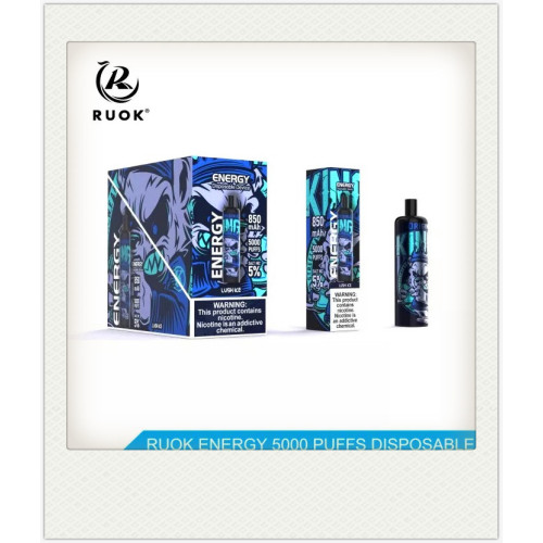 Оптом Ruok Energy 5000 Puffs Ondayable Vape