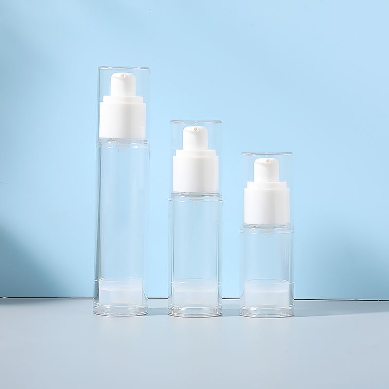Luxury Cosmetic Bottles Refillable Plastic Airless Bottles