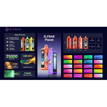 Elfbar 25k Puffs Vape Airflow Adjustable Wholesale Online