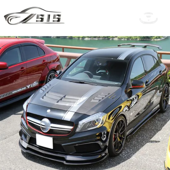 A-Class W176 Carbon Fiber Body Kit for A45 A180 A200 A250 A260 (2013-2016)