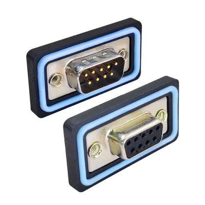 sub d connector 9 pin waterproof d sub