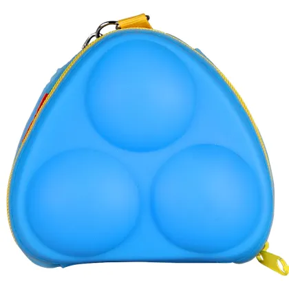 Environmentally Friendly Double Fish Silicone Table Tennis Bag - Portable Storage Box & Protection