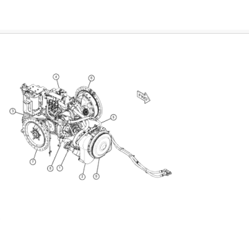 365-6795 3656795 TRANSMISSION FOR D6 IN STOCK